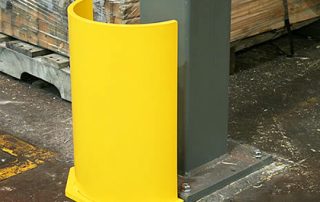 Column Protectors Yellow Column Protector