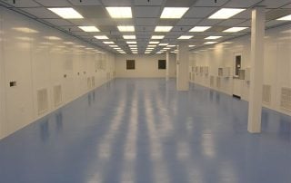 Empty Interior of Hardwall Cleanroom