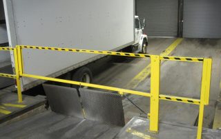 Protective Railings and Gates Yellow and black Protective Railings and Gates