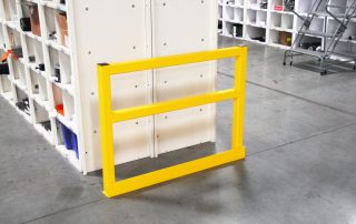 Shelving Guards Yellow Shelving Guards