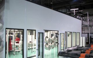 Visual Inspection Room White and black Visual Inspection Room